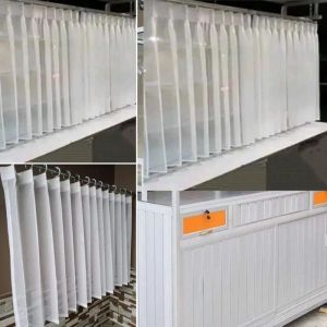 gorden etalase  warteg 200cm x 100cm