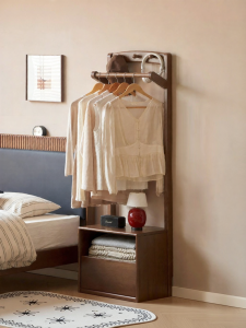 WEISHA | Integrated Coat Stand and Nightstand