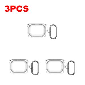 Transparent Earphone Case for Nothing Ear(a) Shockproof Protective Case with Keychain Headphone Box Skin Cover for Nothing Ear