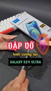 Dán kính cường lực màn hình Full 3D cho Samsung Galaxy S24 Ultra / S24 Plus / ss S24 hiệu Kuzoom Clear 3D độ cứng 9H mỏng 0.3mm phủ nano hạn chế bám vân tay công nghệ anti-Scratch độ cứng gấp 3 lần miếng dán thường