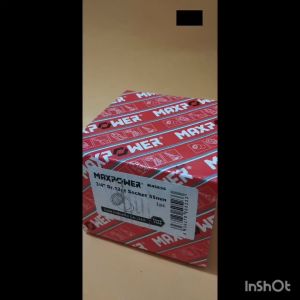 Kunci sok 55 mm Maxpower - DR 3/4 inchi -12 point Chrome vanadium steel