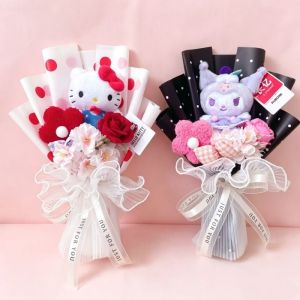 Sanrio | Authentic Sanrio characters Artificial Flowers Bouquet New Year Birthday Valentine Christmas Graduation Gifts For Women