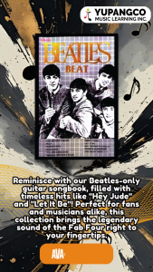 BEATLES BEAT SONGBOOK WITH GUITAR CHORDS-COMPILATIONS OF BEATLES SONGS