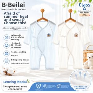 BEILEYI | Bamboo Modal Baby Onesie Lightweight Breathable