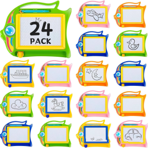 Cartoon Childrens Early Education Writing Board Puzzle Black and White Drawing Board Plastic Magnetic Drawing Board Toy