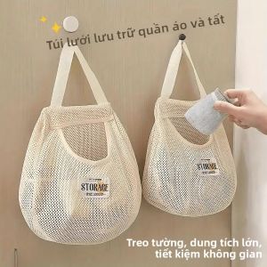 Nhật Bản Tất Bảo Quản Túi Treo Tủ Quần Áo Quần Lót Treo Tường Ký Túc Xá Đấm Vải Túi Bảo Quản Đa Năng Cho Gia Đình Tổ Chức