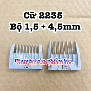 Wahl Bộ Cữ Tông Đơ 2235 Chất Liệu Nhựa Cao Cấp Mô Tơ Lưỡi Thay Sạc Kích Thước 15 45mm Cho Tông Đơ Wahl Chính Hãng Cữ2222 Cữ2226 Cữ2228 Cữ2223 CữTôngĐơ Cữ8GáThép Cutongdo CuWAHL Bộcữgáthép Bộcữ8cái Bocu8cai TôngĐơ TôngĐơC