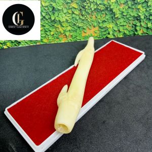 kerajinan once cangklong tulang sapi ukir bambu petuk U6