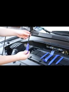 8pcs Alat Congkel Dashboard  Alat Perbaikan Lampu Car Trim Removal Tool Kit Panel Door Fastener