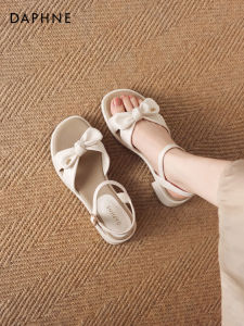 Daphne | Bowed Heeled Sandals Women Comfortable