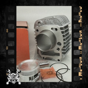ORIGINAL BLOK SEHER KPH SET KOMPLIT PLUS PISTON KIT HONDA KARISMA SUPRA X 125 KIRANA KUALITAS ASLI AHM CYLINDER COMP