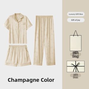 Cool Gift Summer Sleepwear Three-Piece