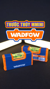 Thước/thước thủy nam châm mini WADFOW thước nhỏ gọn bỏ túi Chiều dài: 10cm