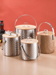 YANXING | Double-layer Stainless Steel Ice Bucket