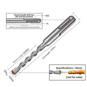 HUANGXIAOCHAO | Concrete Wall Penetration Long Drill Bit