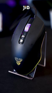 MOUSE (เมาส์) FANTECH GAMING ZEUS X5S V2 MACRO BLACK