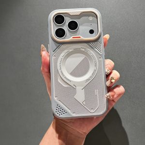 szhaiyu | Luxury Heat Dissipation Matte Magnetic Phone Case For iPhone 18 17 16 15 14 13 12 Pro Max Plus For Magsafe Wireless Back Cover