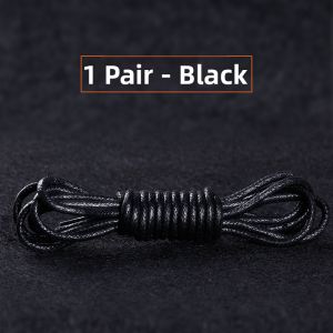 JVBV | Male Classic Business Waxed Round Shoe Laces