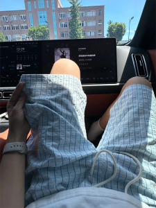 Quần Short Vải Bong Bóng Xanh Mùa Hè Mỏng Nhanh Khô Năm Điểm Quần Đi Biển Thường Ngày Cho Nam Quần Ống Đứng Cạp Vừa