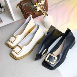 Flatshoes Wanita Fashion Import Sepatu Kerja Cewek Sepatu Slip On Bisa COD (With Box)