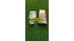 Innohut 20/30CM Rectangular Floor Trap Bathroom Floor Grating Perangkap Lantai Stainless Steel Floor Cover Drain Cover