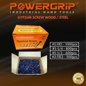 PowerGrip Barnd Black Gypsum Screw: A Comprehensive Guide