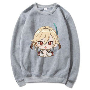 Anime Cute Cartoon Printed Hoodie Street Style Long Sleeve Oversized Sweatshirt for Women Summer 2023 Casual Comfortable