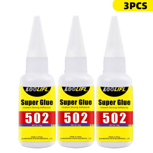 LOOLIFL | Loolifl Chai Phân Phối Keo Siêu Dính 502 Mạnh Mẽ Keo Dán Tức Thì Khô Nhanh Dùng Cho Nhiều Mục Đích Sửa Chữa Thủ Công Làm Đồ Trang Sức Sử Dụng Trong Gia Đình