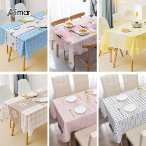 Tablecloth 137cmx90cm High Quality waterproof Oilproof Table Cover Protector Dinning Table Kitchen