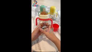 Botol leher lebar PPSU bayi dengan kapasitas 300ML dan botol silikon untuk mobil