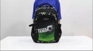 Tas Ransel Anak Berkualitas Tinggi untuk Anak Laki-laki Tas Sekolah Dasar Carteen Footbal Kelas 1-7 Tas Ransel Tahan Air 3D Beekbag Meshila Infantil