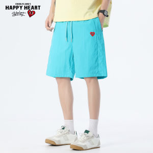CHARLES JANGS HAPPY HEART | Quick Drying Men and Women Summer Shorts New 2026 Casual
