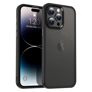 Ốp Lưng Mờ Cho iPhone 15 Pro Max 14 Plus 13 12 15Pro 14Pro Chống Sốc Cấp Quân Sự Mờ Mờ Ốp Lưng Điện Thoại Phụ Kiện