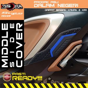 Misoka Middle Side Cover Stylo 160 Kanan Kiri Rubber Karet Keren Murah BUKANhayaidesu