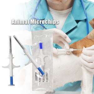 1Pcs Pet Microchips Animal ID Microchips RFID Injector PIT Tag For Rabbit Dog Cat