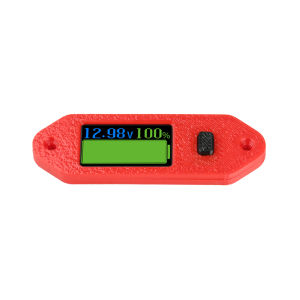 Gaqqee | Đồng Hồ Đo Mức Pin Điện Áp Kỹ Thuật Số 096 Inch DC 4-55V Có Thể Lập Trình Tương Thích Với Pin Lithium Ternary LiFePO4 & Ắc Quy Chì Axit