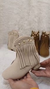 Sepatu Wedge Pesta Anak Perempuan Sepatu Heel Anak Cewek Korean Girl Shoes Fashion Slip On (ZH-SS266)