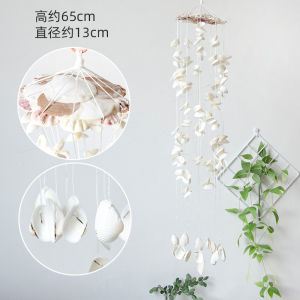 Creative 19 Lines Japanese Handmade Shell Wind Chimes Boys and Girls Holiday Gift Bedroom Balcony Decoration Pendant Door Decoration