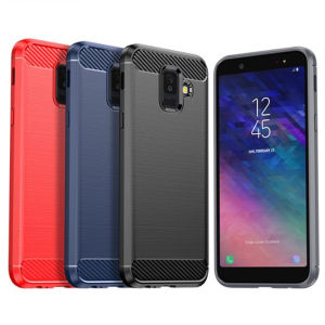 Samsung A6+Plus SM-A6050 A605F/G Brushed Soft Silicone Anti-Fingerprint Slip-Resistant Full Coverage Shockproof Phone Case