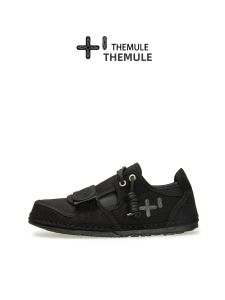 THEMULE | Black Cute Big-Head Canvas Slip-on Sport Shoes for Men and Women Large Size