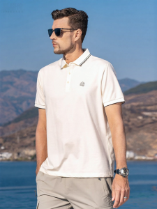 Enjeolon | Moisture Wicking Summer Business Casual Polo Tee Shirt
