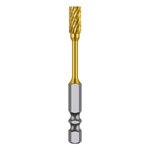 XINGONG | Tungsten Steel Coated Titanium Rotary Burrs 3*6mm
