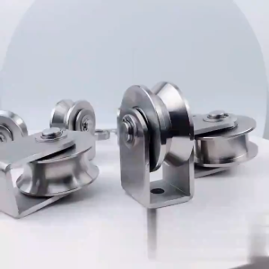 304 Stainless Steel Sliding Gate Roller Wheel Heavy Duty Gate Bearing