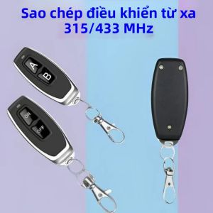 Đa Năng 433.92/315 MHz Không Dây Nhân Bản Công Tắc 2 Nút Cửa Nhà Để Xe Điều Khiển Từ Xa Duplicator Chìa Khóa Sao Chép Mã Học Tập
