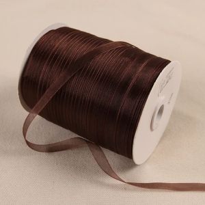 1/4(6mm) Sheer Crystal Organza Ribbon for DIY Crafts Bow Handmade Gift Wrap Party Wedding Jewelry Decor Ribbon 450Meters/Roll
