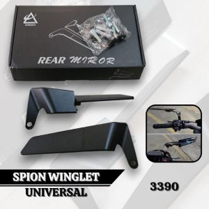 Spion Winglet Matic Mirror Full Cnc Model RizomaMioBeatScoopyVarioNmaxPcxAerox Adv Dll-Fast Racing 99
