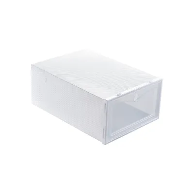 Thickened Transparent Plastic Drawer Style Shoe Box Dustproof Moistureproof Shoe Storage Box Japanese Style Simple Design Sho...