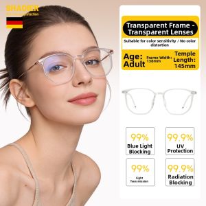 SQR | Anti-Blue Light Photochromic Post-Surgery Glasses