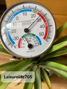 T79 เครื่องวัดอุณหภูมิความชื้น ไม่ใช้แบตเตอร์รี่  เทอร์โมงมิเตอร์ ทนแดด วัสดุ ABS