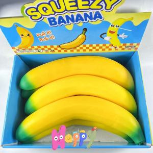 Bandai | Squishy Banana Stress-Relief Gift Cute Squishy Squeeze Desk Decor for Anxiety Relief Fluffy Slow Rebound Squishies Home Decor